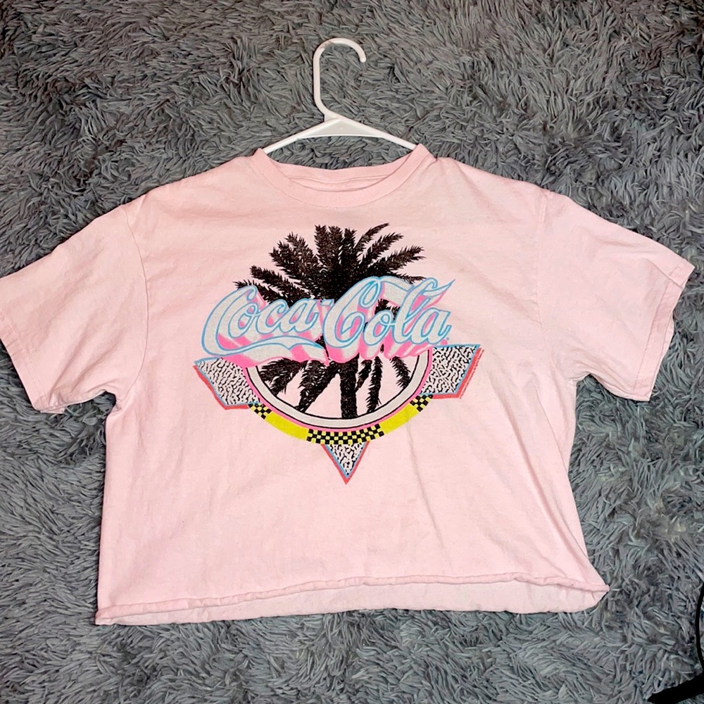 brand new coca cola crop top